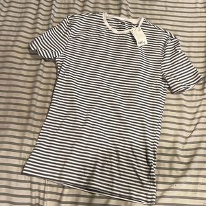 New with tag H&M mens striped shirt